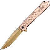 Mtech Linerlock A/O Bronze MT-A2036BN by Mtech