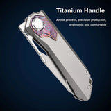 REMETTE Peregrine Falcon Linerlock Ti RTT1-G by REMETTE