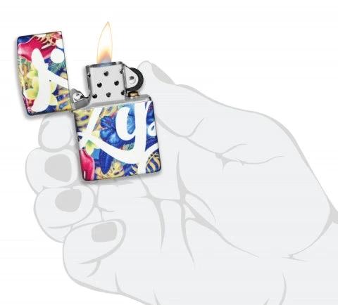Zippo Logo Design Windproof Lighter – Model 49436 by Zippo