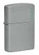 Zippo Logo Lighter 49452ZL Classic Flat Grey Finish For Collectors Everyday Carry Gift by Zippo