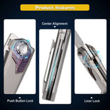 REMETTE Peregrine Falcon Linerlock Ti RTT1-G by REMETTE