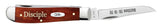 Religious Sayings Matthew 28:19–20 Chestnut Bone Mini Trapper by Case Cutlery