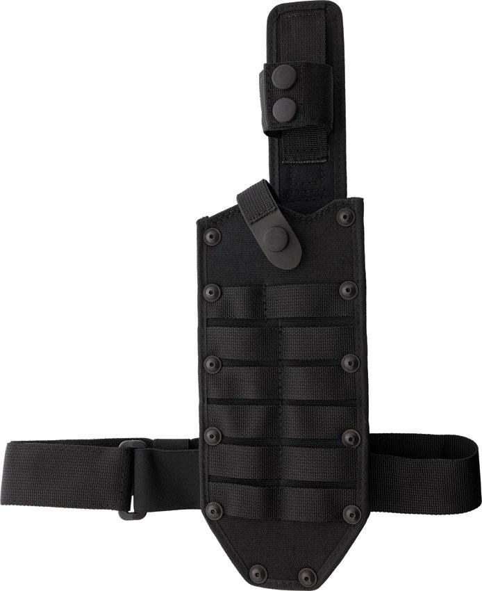 Extrema Ratio Fat Boy Fixed Blade Knife Satin N690 Tanto 8.25in Full Tang G10 MOLLE Sheath For Tactical Enthusiasts by Extrema Ratio
