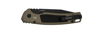 Kershaw Auto Launch 21 Damascus Drop Point Knife Auto Opening For EDC Enthusiasts by Kershaw