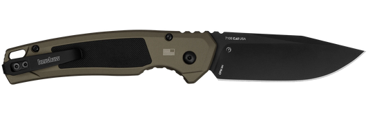 Kershaw Auto Launch 21 Damascus Drop Point Knife Auto Opening For EDC Enthusiasts by Kershaw