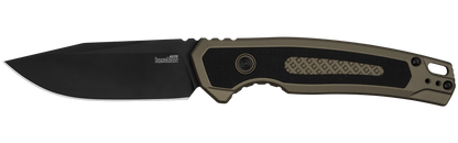 Kershaw Auto Launch 21 Damascus Drop Point Knife Auto Opening For EDC Enthusiasts by Kershaw