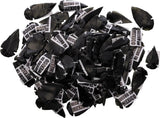 Arrowhead Black Obsidian Arrowhead Asst 3089002 (BAG 100) by Arrowhead