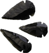 Arrowhead Black Obsidian Arrowhead Asst 3089002 (BAG 100) by Arrowhead