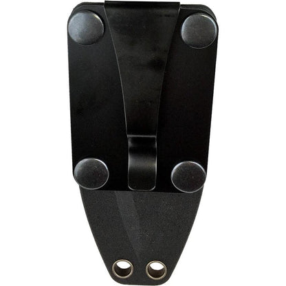 ABKT Tac Boot Knife AB014 7.25 Inch Overall 3.5 Inch Double Edge Black Oxide 8Cr13MoV Blade Black Handle Belt Sheath by ABKT Tac