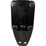 ABKT Tac Boot Knife AB014 7.25 Inch Overall 3.5 Inch Double Edge Black Oxide 8Cr13MoV Blade Black Handle Belt Sheath by ABKT Tac