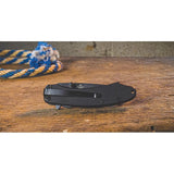 Abkt Tac Linerlock Assisted Opening Knife AB067B with Black G10 Handle 2.75 Inch Blade 3.75 Inch Closed by ABKT TAC