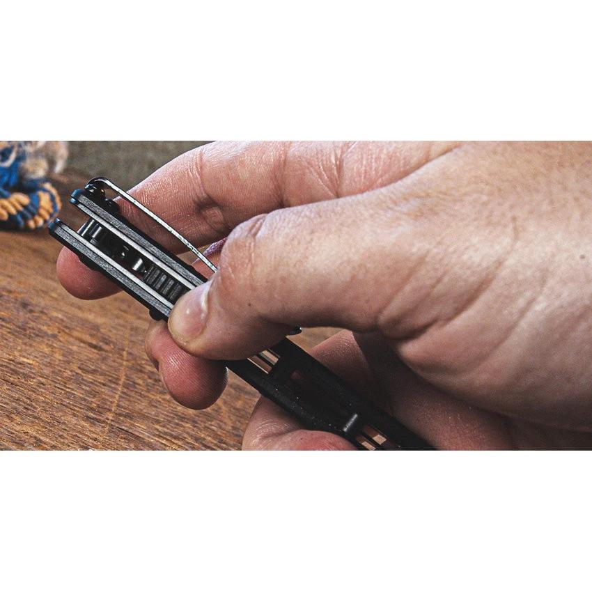 Abkt Tac Linerlock Assisted Opening Knife AB067B with Black G10 Handle 2.75 Inch Blade 3.75 Inch Closed by ABKT TAC