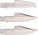 ABKT TAC Replacement Blades for AB1032B AB1032BP Satin Stainless Includes Two Clip Point Blades and One Saw Blade Boxed by ABKT TAC