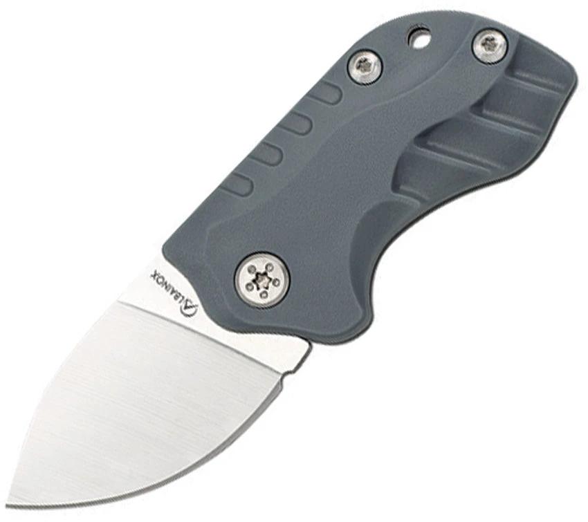 Albainox Mini Slip Joint Knife Gray 18921 For EDC Enthusiasts 2.5 Inch Closed Satin 3Cr13MoV Blade by Albainox