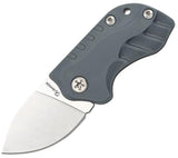 Albainox Mini Slip Joint Knife Gray 18921 For EDC Enthusiasts 2.5 Inch Closed Satin 3Cr13MoV Blade by Albainox