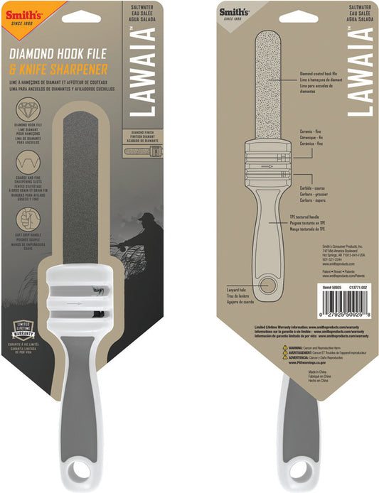 Smith's Sharpeners Lawaia Diamond Sharpener 50925