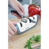 Smith's Angle Adjust Knife Sharpener with Non-Slip Base, Aluminum Frame, and Precise Angle Control for Home Chefs by Smith's Sharpeners