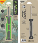 Mr Crappie Hook Sharpener Diamond Rod Retractable 2.25in For Anglers Lanyard Hole Hook Remover by Smith's Sharpeners
