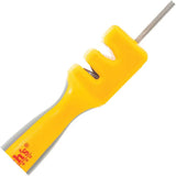 Smiths Sharpeners Lawaia Diamond Sharpener 51210 for Outdoor Enthusiasts with Coarse and Fine Slots and Diamond Hook File by Smith's Sharpeners
