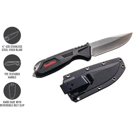 Smith's Edge Worksite Fixed Blade With Screwdriver Tip by Smith's Sharpeners