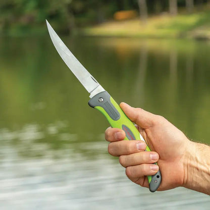Smith's Sharpeners Mr. Crappie Slab Sticker Fillet Knife 6in Blade for Anglers Premium Grip by Smith's Sharpeners