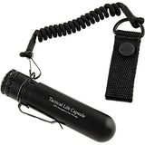AuCon KT5 Tactical Life Capsule Aluminum Survival Container With O Ring Pocket Clip For Outdoor Enthusiasts by AuCon