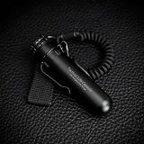 AuCon KT5 Tactical Life Capsule Aluminum Survival Container With O Ring Pocket Clip For Outdoor Enthusiasts by AuCon