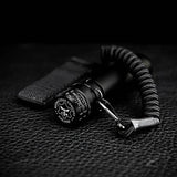 AuCon KT5 Tactical Life Capsule Aluminum Survival Container With O Ring Pocket Clip For Outdoor Enthusiasts by AuCon