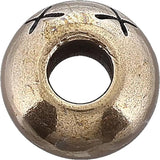 AuCon Bronze Bead 6mm Hole Diameter For Beaders Jewelry Makers Bulk Pack Premium Quality by AuCon