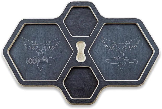 AuCon Tray Hex Black AC-PLY-HEX-ORG by AuCon
