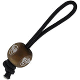 AuCon Bronze Three Wise Monkeys Bead With Paracord Loop For Jewelry Makers And Craft Enthusiasts by AuCon