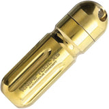 AuCon Knife Tool XS Polish Brass Magnetic Bit Holder With 7 Wiha Micro Bits Preloaded For DIY Enthusiasts by AuCon