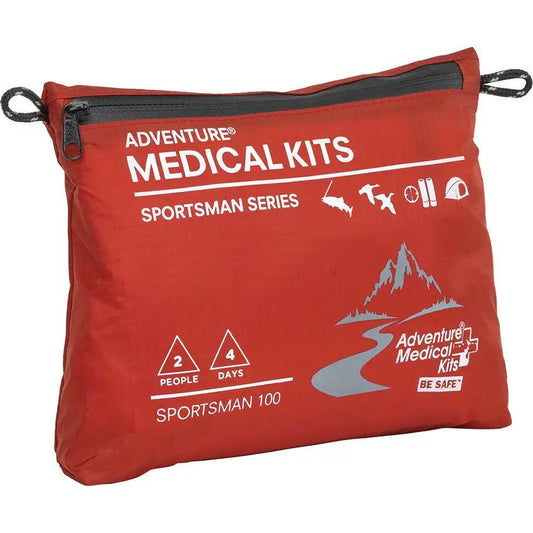 Adventure Medical Sportsman 100 Medical Kit Comprehensive Wilderness First Aid For Adventurers And Outdoor Enthusiasts by Adventure Medical
