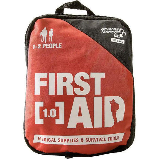 Adventure Medical First Aid Kit 1.0 Compact Outdoor Survival Essentials With Whistle And Compass by Adventure Medical