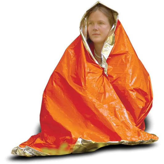 Adventure Medical Heatsheets Emergency Blanket One Person Essential Reflects Ninety Percent Body Heat For Hikers by Adventure Medical