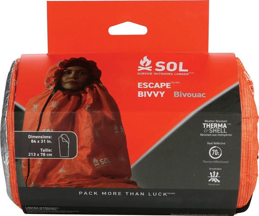 Adventure Medical Escape Bivvy High Visibility Emergency Shelter For Hikers And Outdoor Enthusiasts ThermaShell by Adventure Medical