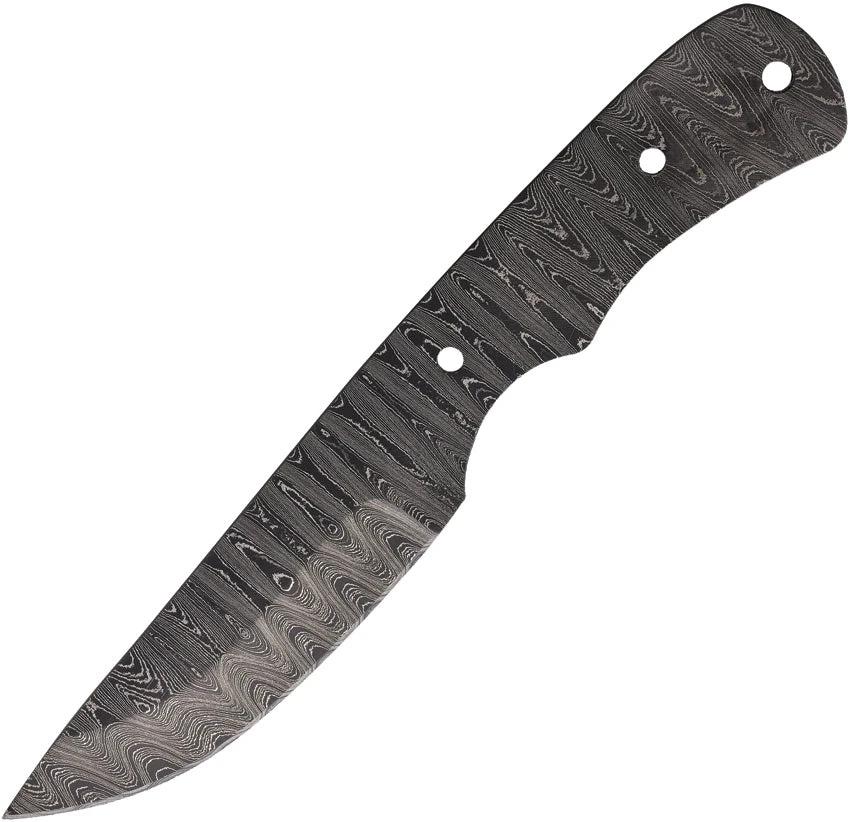 Alabama Damascus Knife Blank ADS001 8 Inch Full Tang 416 Layer Folded Damascus For Knifemakers by Alabama Damascus Steel