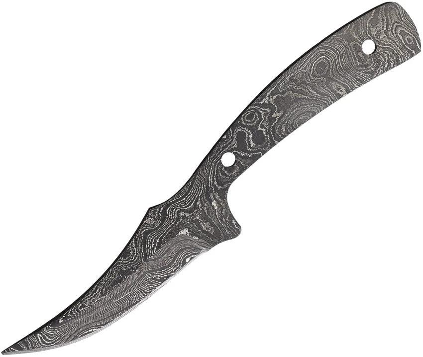 Alabama Damascus 416 Layer Skinner Knife Blade Full Tang for Premium Hunters and Outdoor Enthusiasts by Alabama Damascus Steel