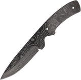 Alabama Damascus Knife Blank Full Tang 7.5 Inch Overall 3.5 Inch Blade For Knife Makers by Alabama Damascus Steel