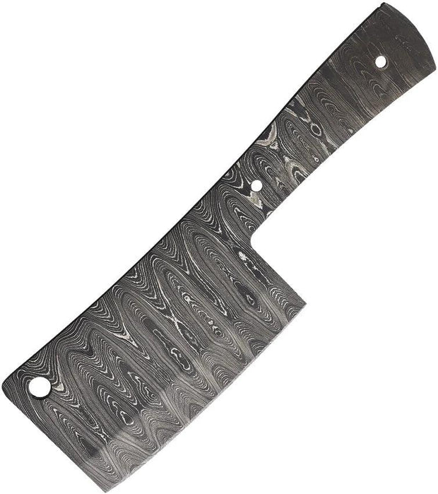 Damascus Knife Blade Alabama ADS113 Full Tang Premium 416 Layer Damascus 3In Blade For Knife Makers by Alabama Damascus Steel