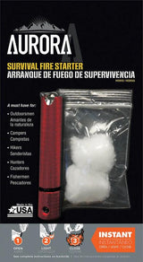 Aurora Survival Fire Starter Red 190737 by Aurora