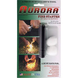 Aurora Fire Starter 2SA Black Ultimate Portable Flint Steel Rod O Ring Sealed Lifesaver Blade For Backpackers by Aurora
