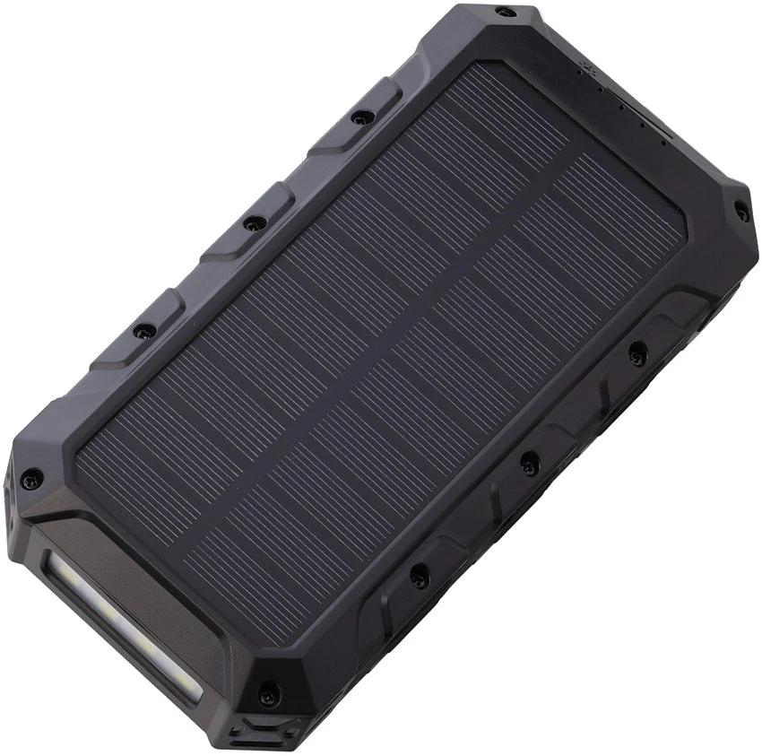 AGM 6628XPB31 Solar Power Bank 30000mAh With Solar Panel And AC Adapter For Outdoor Adventure by AGM