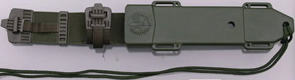Survival Knife Aitor Oso Blanco 16009 Premium Bushcraft Tool With Satin Clip Point Blade And Double Cut Sawback by Aitor
