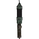 Aitor Oso Fixed Blade Knife Camouflage Sawback 7.25in Clip Point With Lanyard Hole Nylon Sheath For Survivalists by Aitor