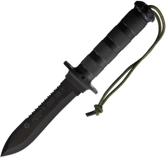 Aitor Jungle King II Survival Knife With Hollow Handle Survival Kit For Outdoor Enthusiasts by Aitor