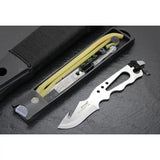 Aitor Jungle King I 16016 Survival Knife With Compass In Cap Sawback Lashing Holes In Handle Survival Kit For Outdoors by Aitor