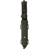 Aitor Junior Nato Bowie Knife 6Inch Satin Blade Durable Green Checkered Handle Belt Sheath For Young Collectors by Aitor