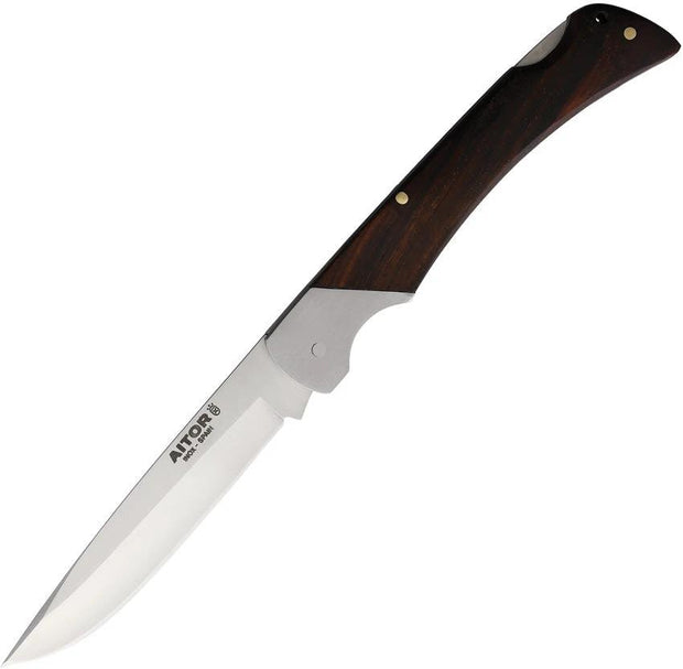 Aitor Command Lockback Knife With Cocobolo Handle And Premium Stainless Blade For Outdoor Enthusiasts by Aitor