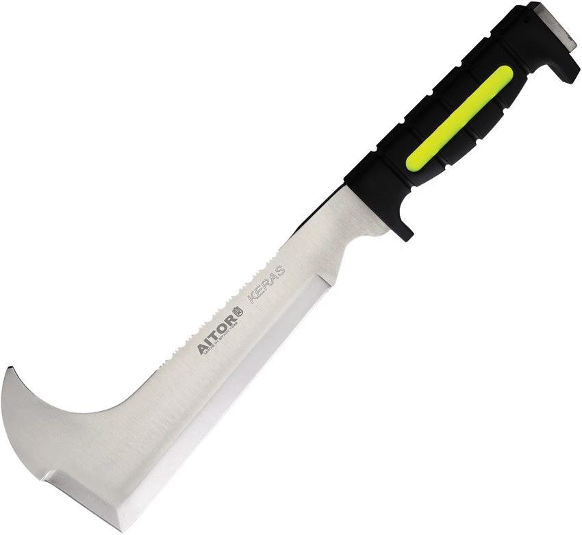 Aitor Forest Keras Machete Satin Sawback 9.63in Blade For Outdoor Survivalists Campers by Aitor